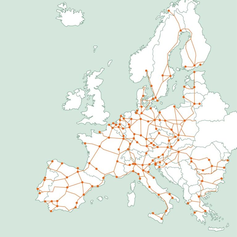Milence Ten-T routes